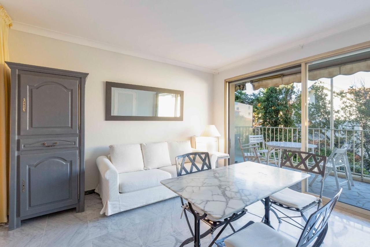 Chez J-P - 100M Beach 2-4Pers Terrace Sea View Pool Garage Antibes Esterno foto