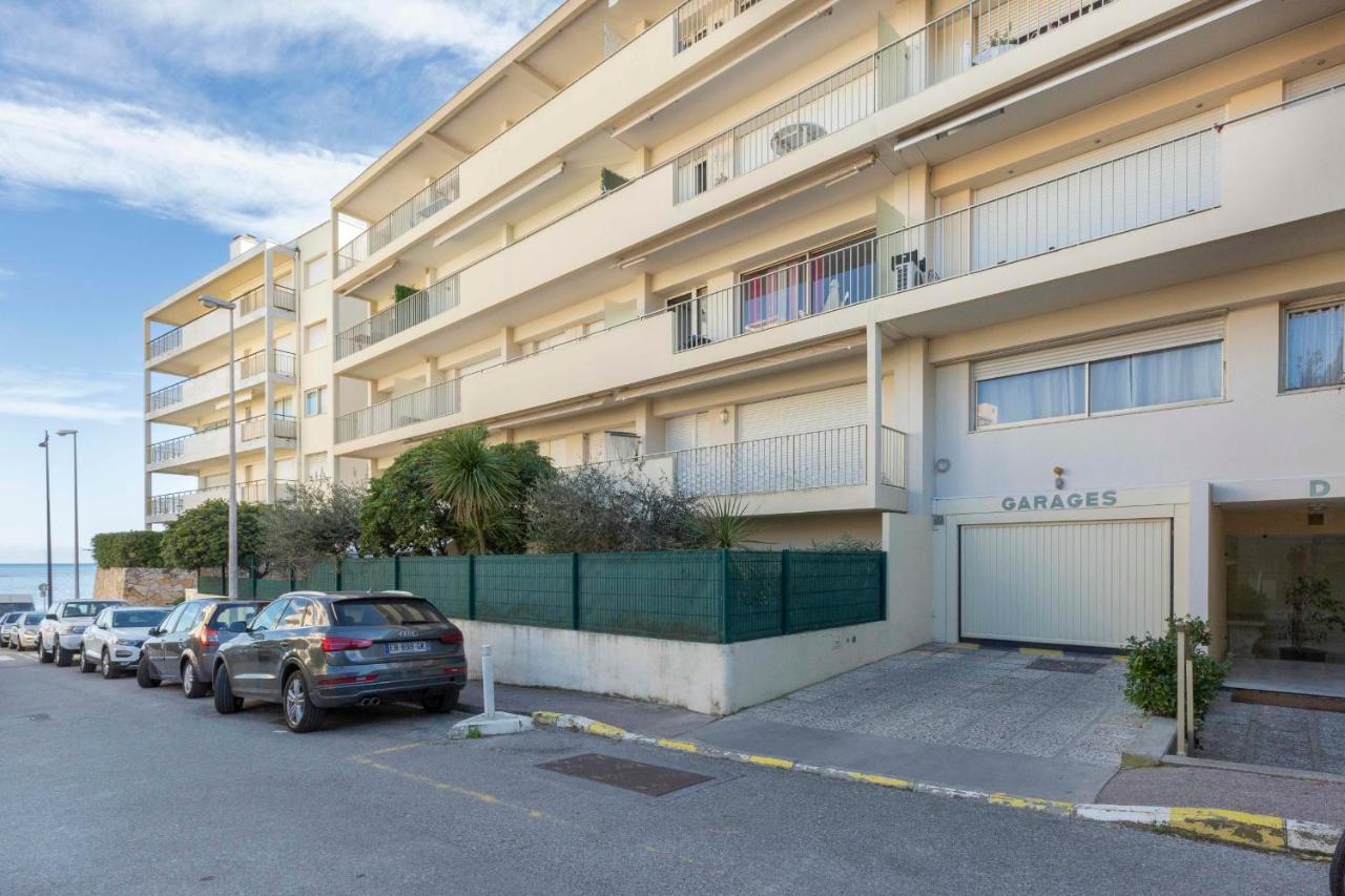 Chez J-P - 100M Beach 2-4Pers Terrace Sea View Pool Garage Antibes Esterno foto